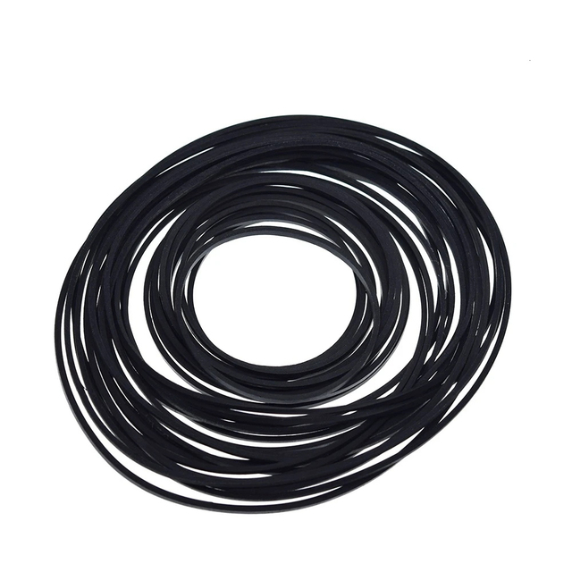 1pack Mix Cassette Tape Replacement Rubber CD DVD Cassette Tape Recorder Turntable Strap Belt For CD-ROM Video Machines 1*1mm