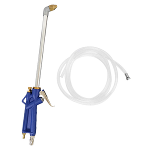 Pistolet de nettoyage à eau réglable double usage, souffleur de poussière pour compresseur d'air et pistolet pulvérisateur d'eau, outils pneumatiques - Product Image 2