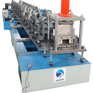 Automatic Quickly Change Steel Frame Channel Punch Hole C Z Purlin Roll Forming Machine