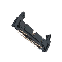 Connecteur de câble de prise de série de klaxon de taureau de cuivre en laiton de 2.54mm