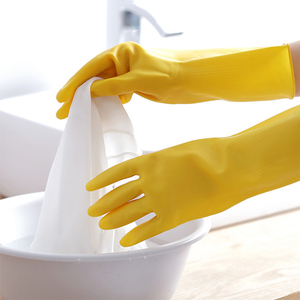 Gants en <span class=keywords><strong>latex</strong></span> jetables sous vide de 30 cm, qualité importée, sans danger pour les aliments, stériles, flexibles, pour une utilisation en cuisine - Product Image 5