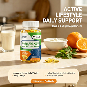 Complément Énergétique Herbal pour Hommes : Gélules de Soutien à la Vitalité avec Extrait de Horny Goat Weed – Maintenez un Mode de Vie Actif pour la Fitness Masculine (OEM) - Product Image 6
