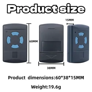 Télécommande <span class=keywords><strong>868</strong></span> MHz HSM4 HSM2 HS2 HS4 HSE2 <span class=keywords><strong>HSE4</strong></span> HSZ1 HSZ2 HSP4 pour porte de garage, fabriquée en Chine, emballage inclus - Product Image 3