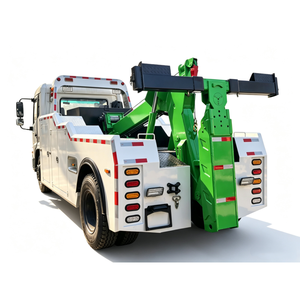 Nouveau Camion de Dépannage Diesel, Remorqueur et <span class=keywords><strong>Véhicule</strong></span> de Secours Routier, Transmission Manuelle, Treuil de 16 Tonnes, Force de Traction 210 CV - Product Image 2