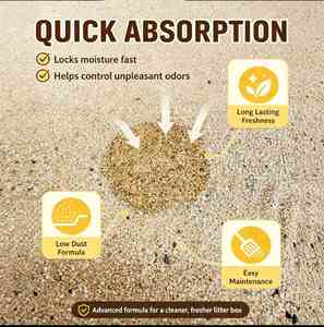 Échantillon Gratuit OEM Litière pour Chat à Fort Pouvoir Agglomérant à Base de Bentonite, Contrôle Supérieur des Odeurs, Naturelle, Faible Émission de Poussière, Idéale pour les Foyers Multi-Chats - Product Image 2