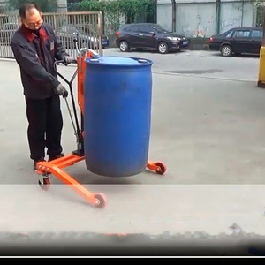 รถเข็นถังน้ำมันซูโจว ลิฟูเต้ ขนาด 200 ลิตร แบบไฮดรอลิก ควบคุมด้วยมือ สำหรับงานอุตสาหกรรม โครงเหล็ก ทนทาน ล้อสี่ล้อ - Product Image 4