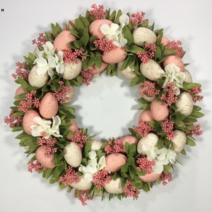 Handmade rattan foam <strong>door</strong> spring egg <strong>wreath</strong> making supplies <strong>easter</strong> <strong>wreath</strong> - Product Image 4