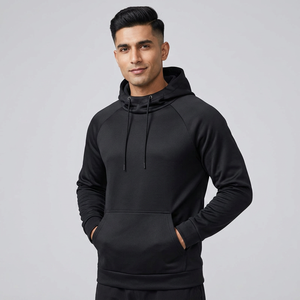 Sudadera con Capucha al por Mayor de 380 g/m² para Hombre, 100 % Algodón, Gruesa, de Felpa Francesa, Calidad de Lujo, Peso Pesado, Talla Grande - Product Image 1