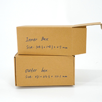 Venta al por mayor de cartón corrugado reciclable tamaño personalizado logotipo planta de embalaje flor entrega cajas de envío plegable