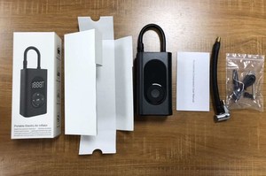 Mini Inflador de neumáticos eléctrico y portátil, bomba de aire inalámbrica inteligente para coche, bicicleta y motocicleta, 5V y 12v - Product Image 5