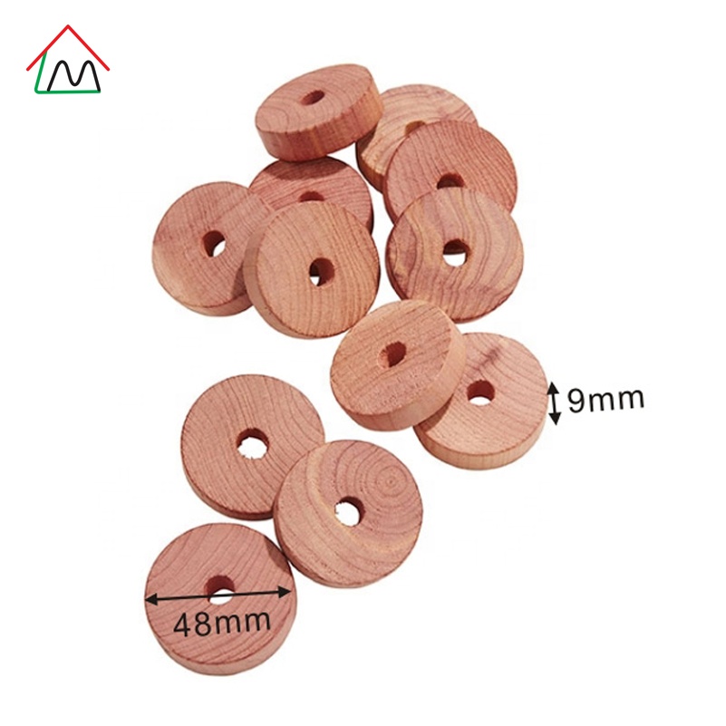 LMC201 горячая Распродажа свежие ароматические красные кедровые блочные кольца против моли репеллент