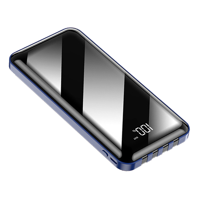 Power Bank 10000mah Double Output and Four Input Fast Charge Portable Power Banks