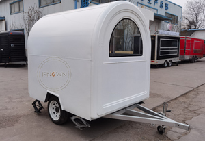 Carrito de Comida Rápida, Mini Carrito de Helados y Hot Dogs, Remolque de Venta de Bebidas, Camión de Comida Rápida, Carrito Personalizado - Product Image 3