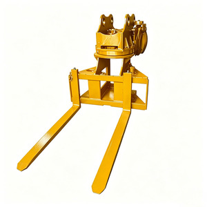 Fourche à palettes pour excavatrice, accessoire, 1-50 tonnes, usage intensif, fourche <span class=keywords><strong>de</strong></span> levage, Cat, Komatsu, Hitachi, Hyundai, toutes marques - Product Image 4