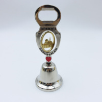 Campanelle Personalizzate in Bronzo per Souvenir Svizzero, Thailandese, da Tavolo per Ristoranti e Sale Giochi, Campanelle da Scrivania, Campanelle a Mano per Chiese