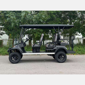Voiture de golf électrique de haute qualité 4+2 places, longue portée, scooter <span class=keywords><strong>tout</strong></span>-<span class=keywords><strong>terrain</strong></span> pour la chasse, véhicule - Product Image 4