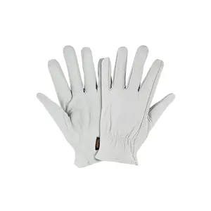 BOX 6 Goatskin <b>gloves</b>, operator <b>type</b>, TRUPER - Product Image 1