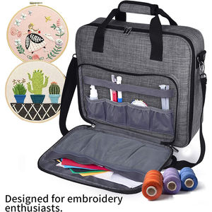 Étui gratuit pour machines à coudre Pour la plupart des machines à coudre Brother, Janome et Singer, ce sac fourre-tout universel - Product Image 4