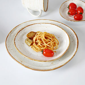Vente en gros d'usine, vaisselle en porcelaine de luxe à bas prix, assiettes et bols en porcelaine de Chine pour restaurant royal, cuisine à domicile - Product Image 3
