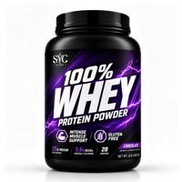 OEM BCAA Kompleks Potensi Tinggi 5 Campuran Protein (20-29g Protein) Rasa Susu Cokelat untuk Pemulihan Otot Dewasa Kekuatan Harian