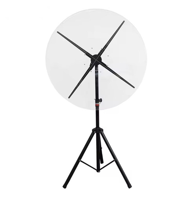 Outdoor Waterproof 3D Hologram Fan LED Holographic Projector With Stand for Advertising Screen Display