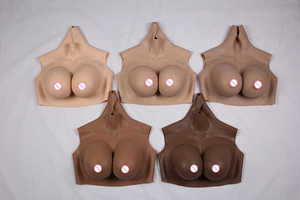 Mamilos de Silicone Artificiais para Travestis Seios Falsos Macios Lingerie Feminina Próteses de Mama de Silicone para Cosplayer Drag Queen - Product Image 6