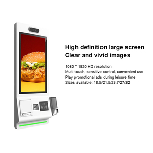 Kfc Restaurante 24 27 32 Pulgadas Pantalla Táctil Cashless Pos Comida Rápida Buffet Orden Pago Terminal Quiosco Máquina de pie - Product Image 5