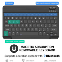 Sarung Keyboard nirkabel, pelindung Keyboard untuk Samsung Tablet Galaxy Tab A9Plus/A9 + 11 inci 2023 (SM-X210/X216/X218) bisa dilepas