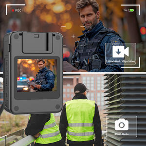 Mini Cámara Corporal Portátil 2k 40MP UHD con Pantalla de 1.54'' IP65 Impermeable con Visión Nocturna IR y Wifi para Guardias de Seguridad - Product Image 2