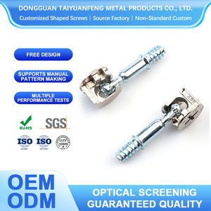 ชุดอุปกรณ์ล็อคเฟอร์นิเจอร์ TYF 3-in-1 แบบ Cam Dowel ทำจากสแตนเลสและเหล็กกล้าคาร์บอน ติดตั้งง่าย สำหรับตู้ครัวและห้องน้ำ - Product Image 4