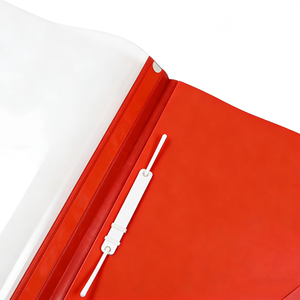 Porte-documents en plastique avec fermeture éclair et clip transparent pour le bureau, l'école et la maison - Product Image 4