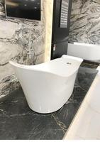Baignoire carrée en acrylique pour adultes, jcuzi, plateau de massage en forme de cœur, pour salle de bain, spa