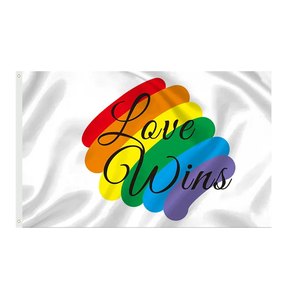 Bandera Arcoíris Premium Personalizada <span class=keywords><strong>para</strong></span> Eventos de Apoyo, Mes del Orgullo Gay, Lesbiana, LGBTQ - Product Image 2