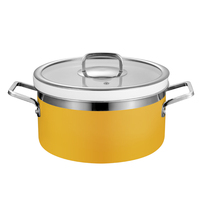 Fournitures pour restaurants et hôtels XINGPAI Réchaud à nourriture de buffet non électrique avec insert en céramique Pot à soupe