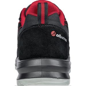 ALBATROS Chaussures de travail CLIFTON ST LOW taille 40 daim noir/rouge déperlant O2 EN ISO 20347 - Product Image 4