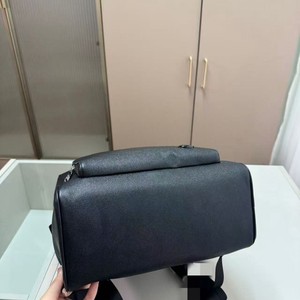 77 Men's Genuine Leather <b>Backpack</b> Black 13 Inches Top Grain Cowhide Business Travel <b>Laptop</b> <b>Backpack</b> - Product Image 4