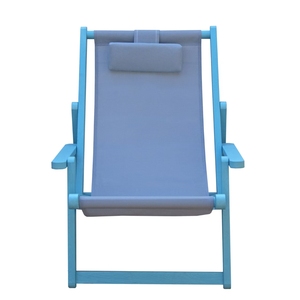كرسي فناء خارجي كرسي بلاستيكي للسباحة على سطح الحديقة للتخييم cloud صالة شمسية - Product Image 2