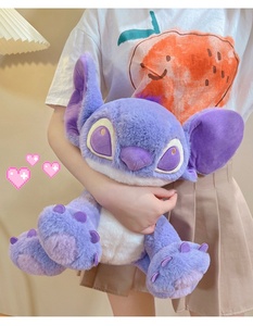 Nuevo Peluche de Angela Stitch Morado, Muñeco de Peluche de la Película Star Baby Stitch, para Mejor Amiga - Product Image 5