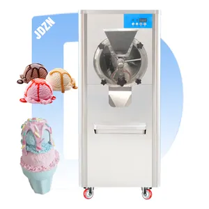 10 litre küçük iş ticari paslanmaz çelik Gelato yapımcısı buz creme dükkanı için sert dondurma makinesi toplu dondurucu