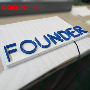 Faux Neon segno chiaro o opaco acrilico illuminazione a <span class=keywords><strong>LED</strong></span> con caratteristiche mutevoli - Product Image 5