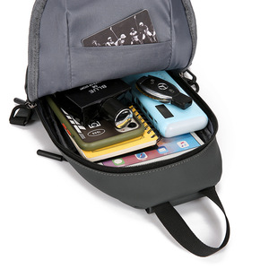 Bolso Bandolera Deportivo Antirrobo para Hombre, de PU Impermeable, a la Moda, Venta al Por Mayor de Fábrica - Product Image 4