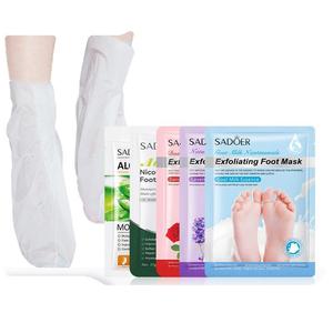 Masque <span class=keywords><strong>pour</strong></span> les <span class=keywords><strong>pieds</strong></span> SADOER au lait de chèvre, niacinamide, hydratant, exfoliant, lavande, en <span class=keywords><strong>sachet</strong></span> fin <span class=keywords><strong>pour</strong></span> femmes - Product Image 1