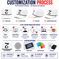 Gorra de Golf Impermeable de 5 Paneles, con Orificios Cortados con Láser, Bordado 3D, Logotipo Personalizado, Transpirable, de Secado Rápido, Deportiva, Unisex, Profesional