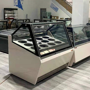 Thương Mại <span class=keywords><strong>Ice</strong></span> <span class=keywords><strong>Cream</strong></span> <span class=keywords><strong>Showcase</strong></span> Hiển Thị Tủ Đông Hiển Thị Cooler Thép Không Gỉ Thương Hiệu Máy Nén Gelato Tủ Lạnh - Product Image 6