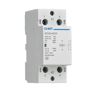 คอนแทคเตอร์ <span class=keywords><strong>CHINT</strong></span> IEC/EN 61095 NCH8 แบบโมดูลาร์ สูงสุด 20A 25A <span class=keywords><strong>40A</strong></span> 63A 230V 400V AC50/60Hz AC-1-7a-7b 20-63A - Product Image 4