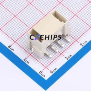 ZX-VH3.96-4PLT Wire-to-Board Pin Header SMD,P=3.96mm Connector 1x4P 3.96mm Vertical Mount VH - Product Image 1