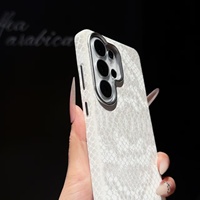 Étui de téléphone anti-chute à motif serpent avancé Meracly, adapté aux Samsung Galaxy S26 Ultra/Plus et S25 Ultra/Plus