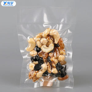 ถุงซีลสูญญากาศพลาสติก PA PE แบบตาข่าย สำหรับบรรจุภัณฑ์อาหารแบบอัดแน่น ปิดผนึกสามด้าน มีรอยฉีกแบบตัวยู - Product Image 6