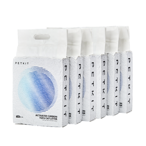 <span class=keywords><strong>PETKIT</strong></span> <span class=keywords><strong>Litière</strong></span> tofu pour chat avec charbon actif pour une désodorisation plus forte absorption rapide et agglomération - Product Image 1