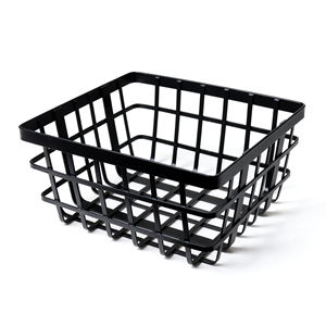 Petit panier de rangement en fer, support de rangement pour articles divers de bureau, panier à fruits, support de rangement multifonctionnel pour salon, cuisine - Product Image 6